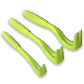 3 Pack Tick Removal Tool for Dogs Cats and Humans Removes Entire Head Body-Green