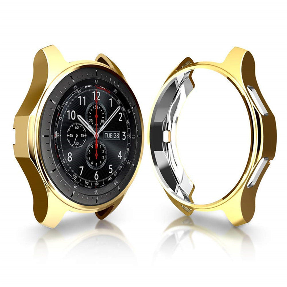 TPU Soft FrameCover For Samsung Galaxy Gear S3 42mm/46mm-Gold