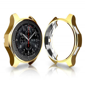 TPU Soft FrameCover For Samsung Galaxy Gear S3 42mm/46mm-Gold
