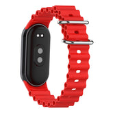 Ocean Loop Strap WaterProof Sport Replacement for Mi 8 Watch-Red