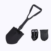 Folding Shovel with Wood Saw Edge Entrenching Tool for Camping