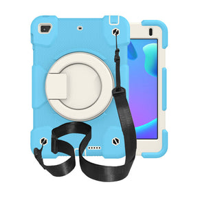 iPad Case For iPad Mini 4/5 with 360¡ãSwivel Stand-Sky Blue