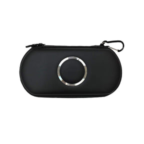 Hard Carry Bag with Zipper for Sony PSP 1000/2000/3000 Game Console-Black