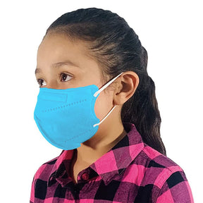 Home & Living20Pcs FFP2 Face Mask for Kids-Light Blue