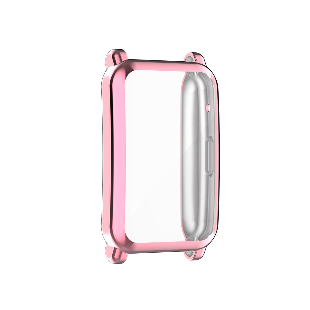 TPU Frame Soft Slim Cover Watch Case For Huawei Honor ES-Pink