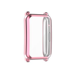 TPU Frame Soft Slim Cover Watch Case For Huawei Honor ES-Pink