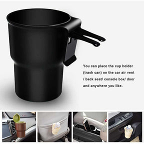 Car Cup Holder Air Vent Hanging Beverage Stand for Auto Storage