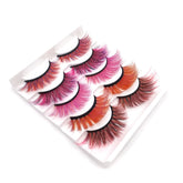 3D False Eyelashes Colored Thick Lashes for Performance Halloween-20