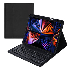 Removable Square Keyboard Case For iPad Pro 12.9 with Pen Slot-Black