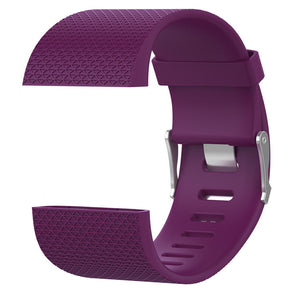 Soft Silicone Band For Fitbit Surge Smart Watch Replacement Accessories-Purple