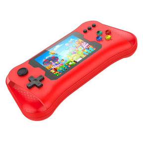 3.5 in Color Screen Handheld Game Console 500 Classic Games Support TV Connection -Red