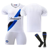 INTER Away Soccer Jersey for Kids Adult Training Uniform Set