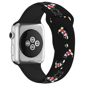 Soft Silicone Cartoon Mickey Mouse Bands for Apple Watch Series SE/6/5/4/3/2/1-C2