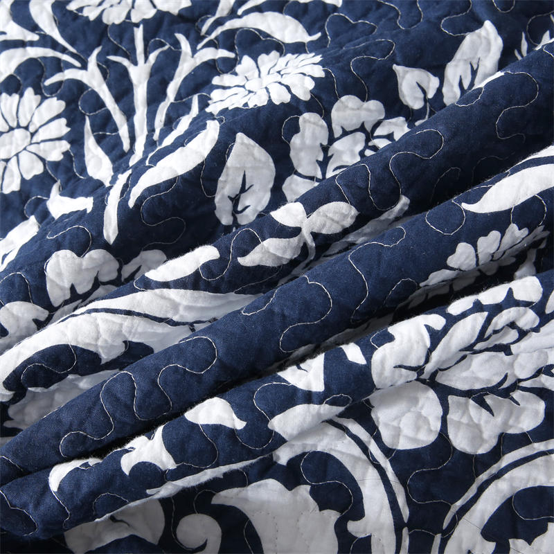 3Pcs Set Bedspread Coverlet Set Comforter Patchwork Quilt for Queen Size