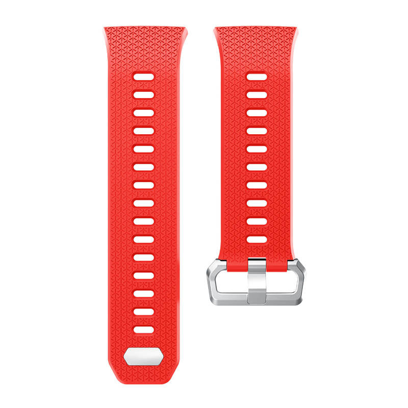 Soft Silicone Band For Fitbit Ionic Smart Watch Replacement Accessories-Red