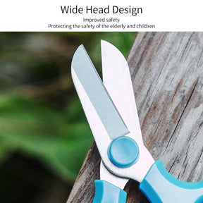 Home & LivingFloral Scissors Premium Steel Garden Plant Trimming Tools for Gardening Flower Arrangement -Blue