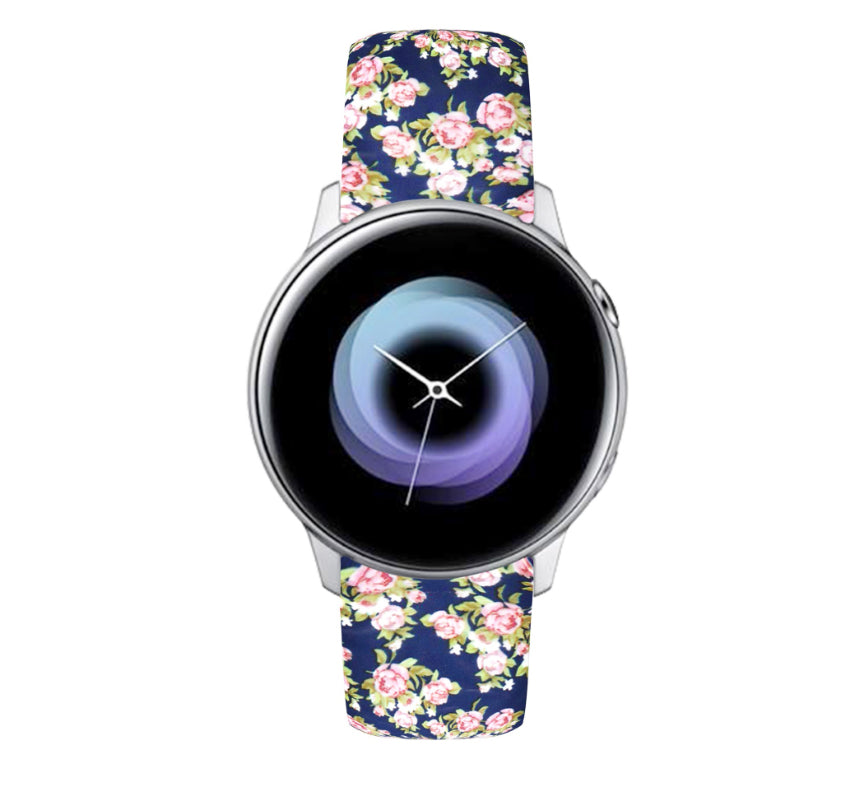 Silicone Printed Pattern Sports Bands For Samsung Gear S2 Classic Samsung Galaxy Watch 42mm(Printed4)