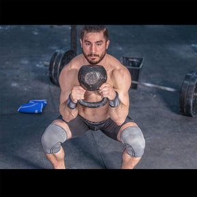 Knee Compression Sleeve Support For Women And Men Sports Knee Support Sleeves-Gray-LYX-08070