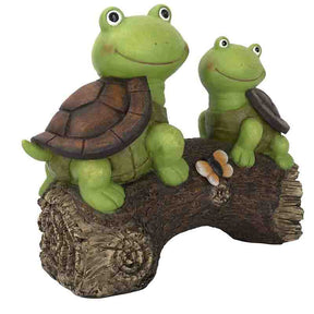 Garden Statue Tortoise with Solar LED Light for Indoor and Outdoor Decoration Garden Lawn Decoration