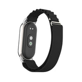 Nylon Sports Strap with Adjustable Metal G-hook for Mi 8 Watch-Black A