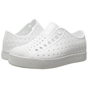 Soft-Soled Hole Shoes for Boys Girls Non-Slip Lightweight Sandals-White