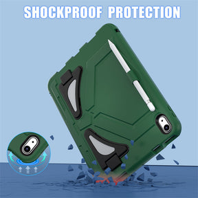 Kids Case Heavy Duty Shockproof with Kickstand for iPad 10th 2022-GreenBlack