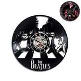 7 Color Luminous Vinyl Record Wall Clock with Remote Control