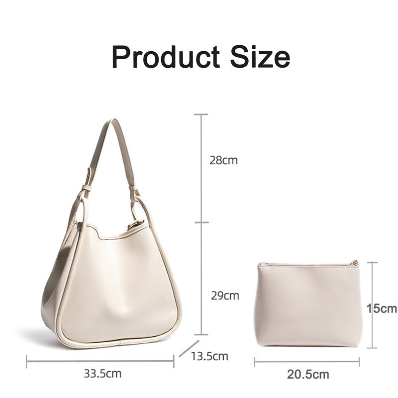 Women Tote Bags with Inner Pocket Pu Leather Shoulder Bag