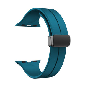 Magnetic Sports Band with Quick Release Soft Silicone for Apple Watch-7