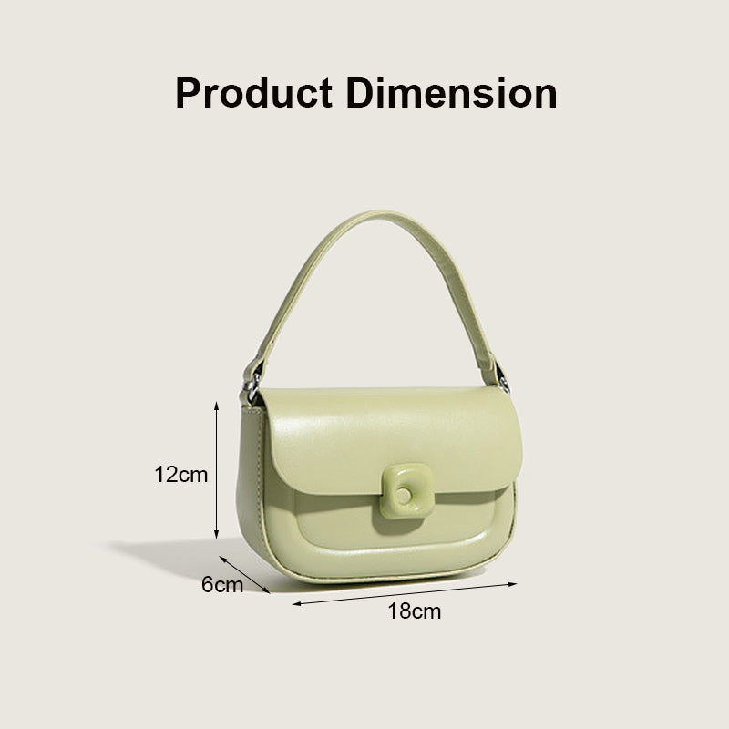 Tote Bag for Women Casual Zipper Lightweight Handbag with Chain-Green