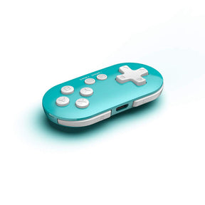 Bluetooth Gamepad Keychain Sized Mini Controller for Switch Windows-Blue