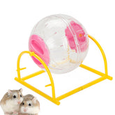 Cute Hamster Running Ball Silent Exercise Wheel-Red