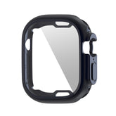 TPU Anti-Scratch Protective Case with Screen Protector for Apple Watch Ultra 49mm-Gun Color