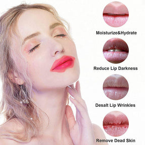 30 Pieces Gold Gel Collagen Lip Mask Crystal Lip Pads For Moisturizing