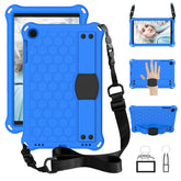 Hive SamSung Tab A 10.1 T510/T515(2019) Tablet Case Durable Stand Cover With Shoulder Strap-BlueBlack