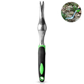 Weeder Aluminum Alloy Garden Tool with Ergonomic Rubberized Non-Slip Grip