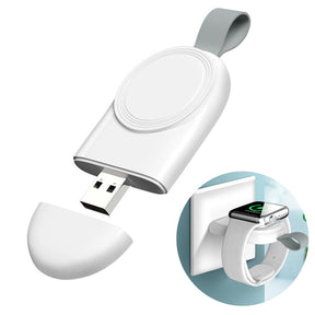 Portable iWatch USB Wireless Charger with Magnetic for Apple Watch Series 6 5 4 3 2 1 SE