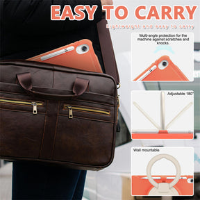 Tablet Case For iPad 10th Full Body Protection with 360¡ã Stand Portable-Orange