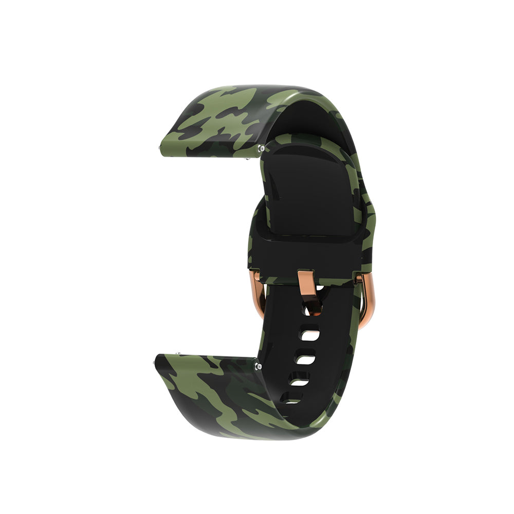 Silicone Printed Pattern Sports Bands For Samsung Gear S2 Classic Samsung Galaxy Watch 42mm(Printed1)