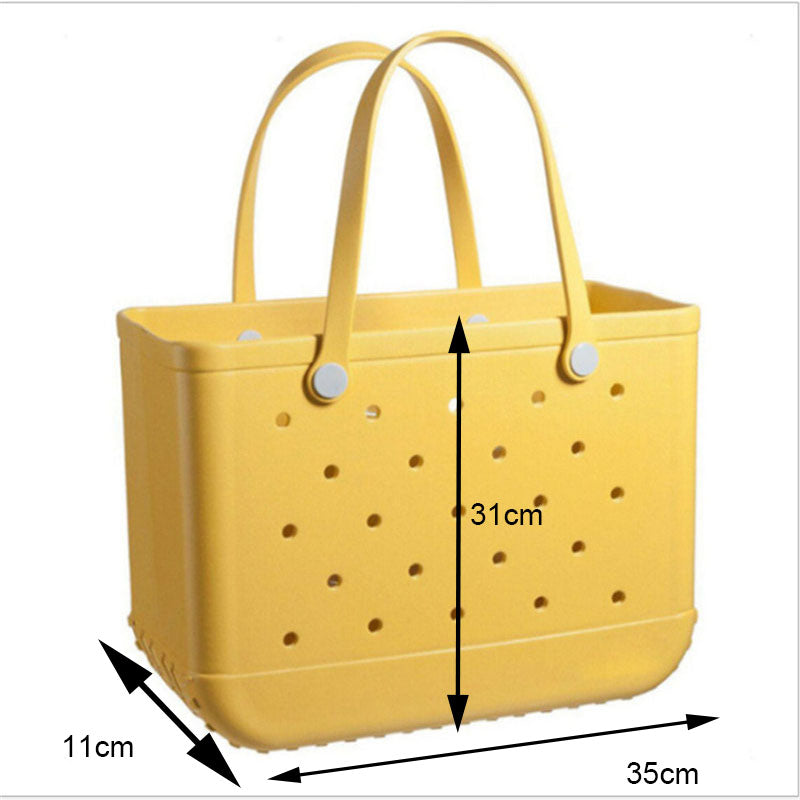 Waterproof Washable Tote For Beach Boat Pool Work School Sports-Yellow