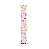 Color Printing Silicone Watch Band For Apple Watch SE/6/5/4/3/2/1(Rabbit)