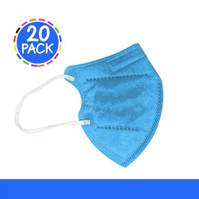 Home & Living20Pcs FFP2 Face Mask for Kids-Light Blue