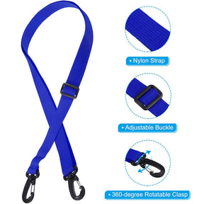 Ski and Snowboard Boot Carrier Strap for Ice Skates Rollerblades-Blue