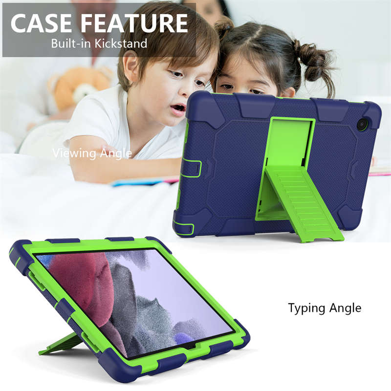 Samsung Tablet Case For Galaxy Tab A8 10.5inch 2021 (SM-X200/SM-X205/SM-X207)-NavyGreen
