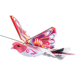 Kids Flying Remote Control Bird Toy with Bionic Flapping Wings-Red