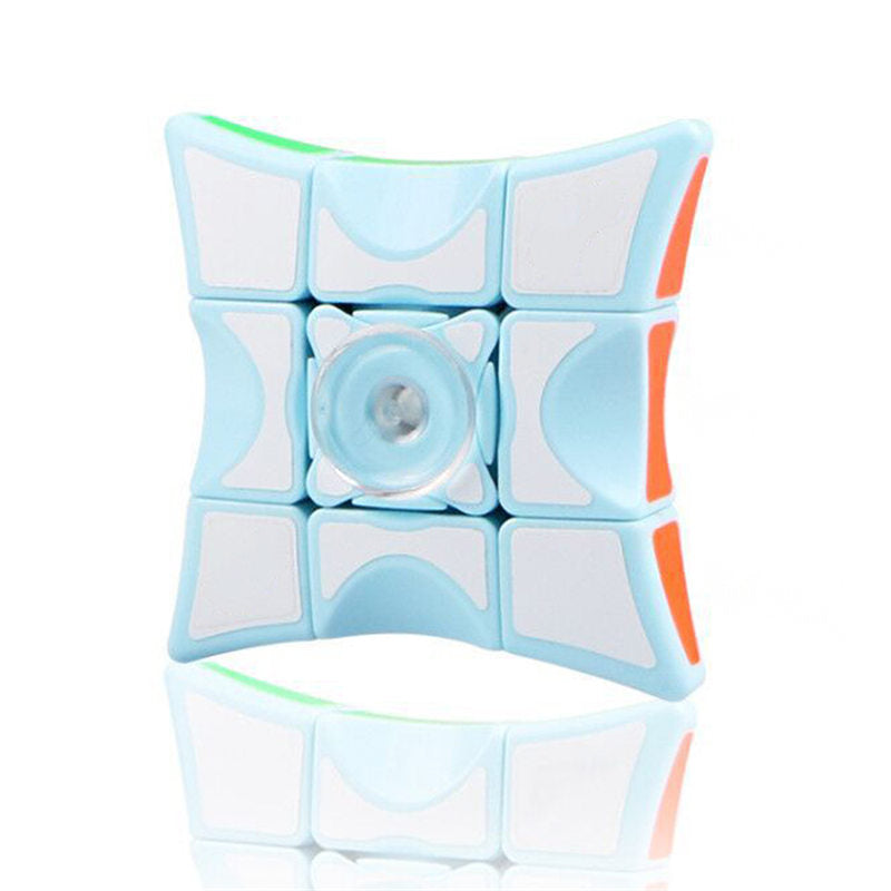 Fidget Spinner 1X3X3 Speed Cube Puzzle Toys for Kids Audlts-Blue