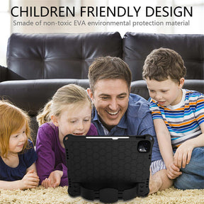 Hive iPad Case For iPad Pro11/Air4/Air5 10.9 Durable Stand Cover With Shoulder Strap-Black