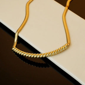 Herringbone Thick Necklace Snake Chain for Women Jewelry