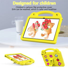 Strawberry Tablet Case With Holder Shoulder Strap for ONN 10.1 Inch 2022 Gen3-Yellow