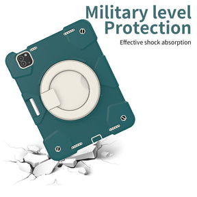 iPad Case For iPad Pro 11/Air 4 with 360¡ãSwivel Stand-Blackish Green